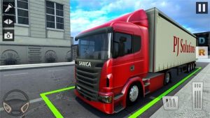 城市运输卡车停车场游戏图3