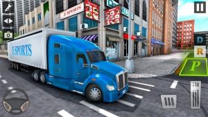 城市运输货车停车场游戏图3
