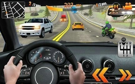 高速赛车竞速赛游戏安卓最新版图1: