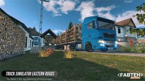 卡车模拟器东部道路游戏手机版图片1