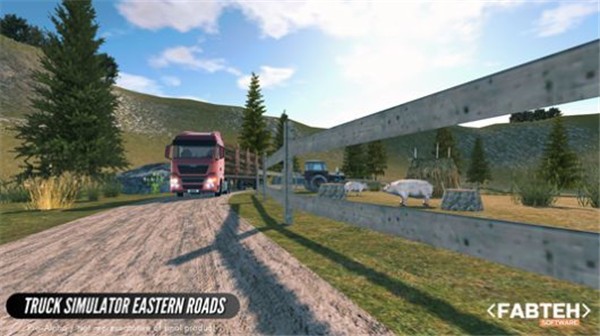 卡车模拟器东部道路游戏手机版图1: