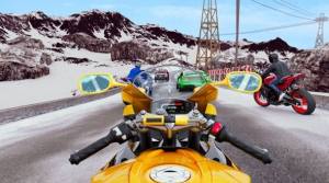 真实摩托车模拟赛3D游戏图1