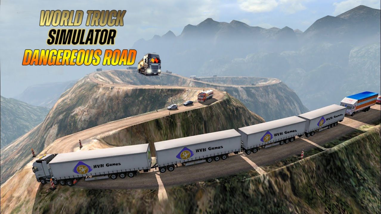 世界卡车模拟器2危险道路游戏手机版截图5: