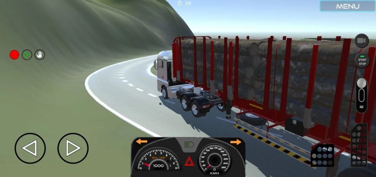 世界卡车模拟器2危险道路游戏手机版截图6:
