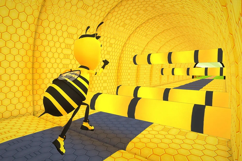 飞行蜜蜂跑酷游戏安卓版图1: