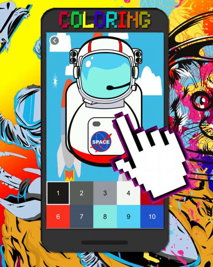 宇航员太空像素艺术游戏安卓版图3: