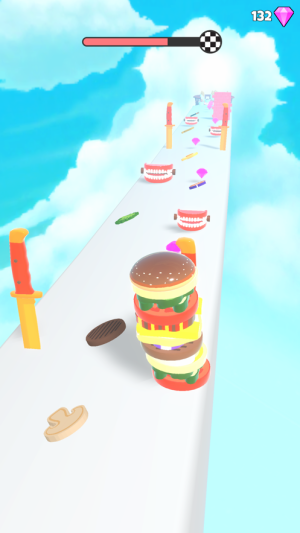 Hamburger Runner游戏图1