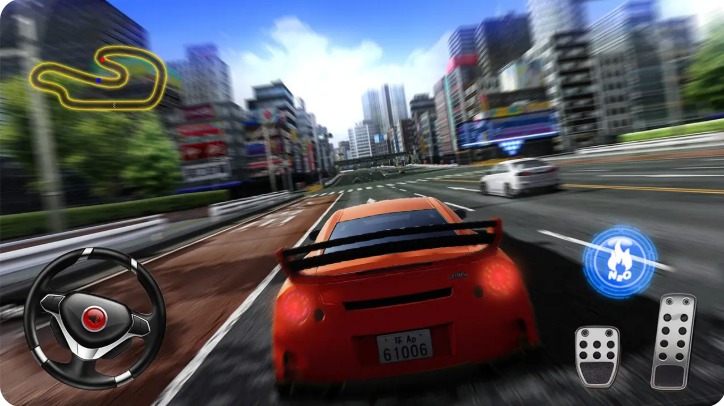 超级极速赛车游戏中文手机版图1: