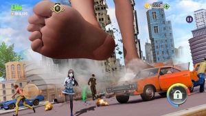 赤脚女巨人破坏城市游戏安卓版图片1