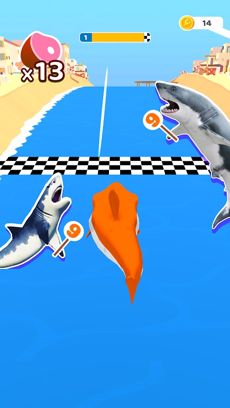 鲨鱼跑游戏官方安卓版图1: