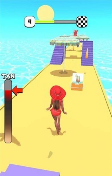 抖音海滩女王跑酷小游戏官方版图1: