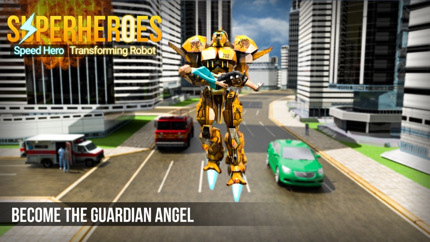 机器人vs城市生存英雄游戏安卓中文版截图1: