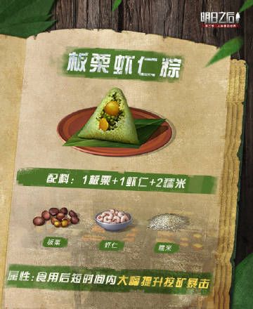 明日之後粽子食譜大全：2022最新粽子配方一覽[多圖]圖片8