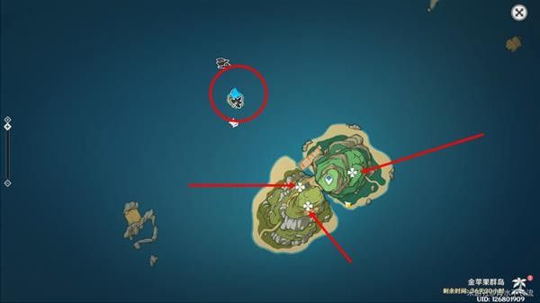 原神佈丁島解密攻略：佈丁島三個仙靈位置解謎流程[多圖]圖片1