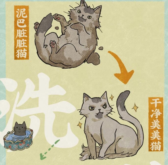 江南百景圖泥巴臟臟貓怎麼獲得 泥巴臟臟貓獲取方式介紹[多圖]圖片2
