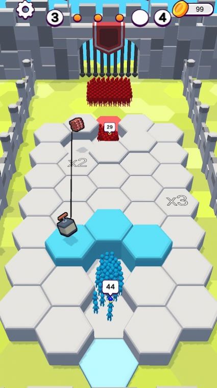 六角形战斗游戏官方版（Hexagon Battle）图3: