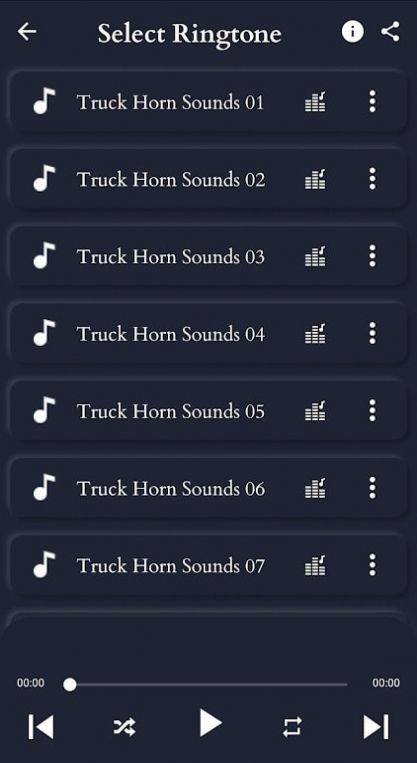Truck Horn Sounds卡车喇叭声音app软件下载截图4: