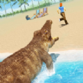 海滩鳄鱼3d游戏中文版(Crocodile Attack) v1.0