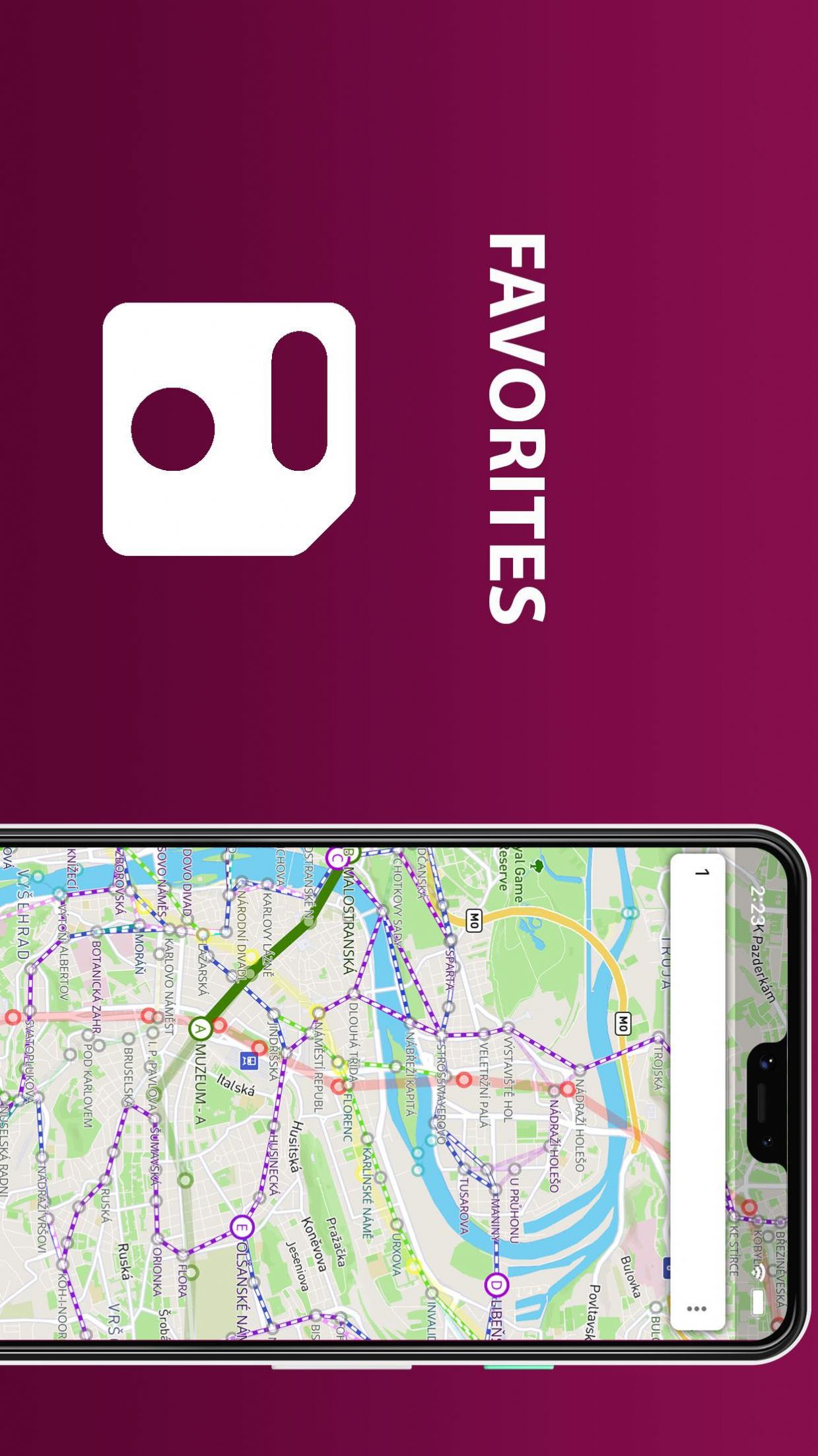布拉格运输地图app最新版图2: