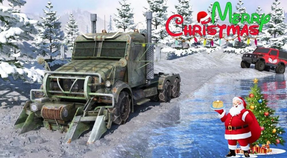 圣诞雪地卡车游戏中文版截图1: