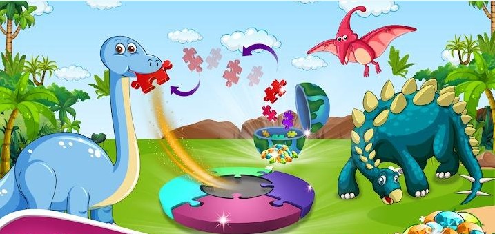 儿童挖掘恐龙游戏中文版（Dig Dinosaur Games for Kids）图片1