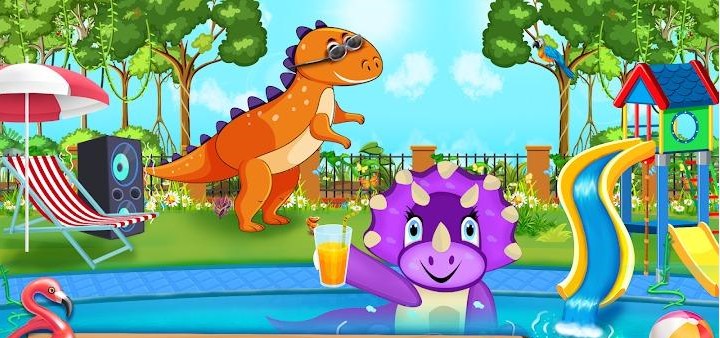 儿童挖掘恐龙游戏中文版（Dig Dinosaur Games for Kids）截图1: