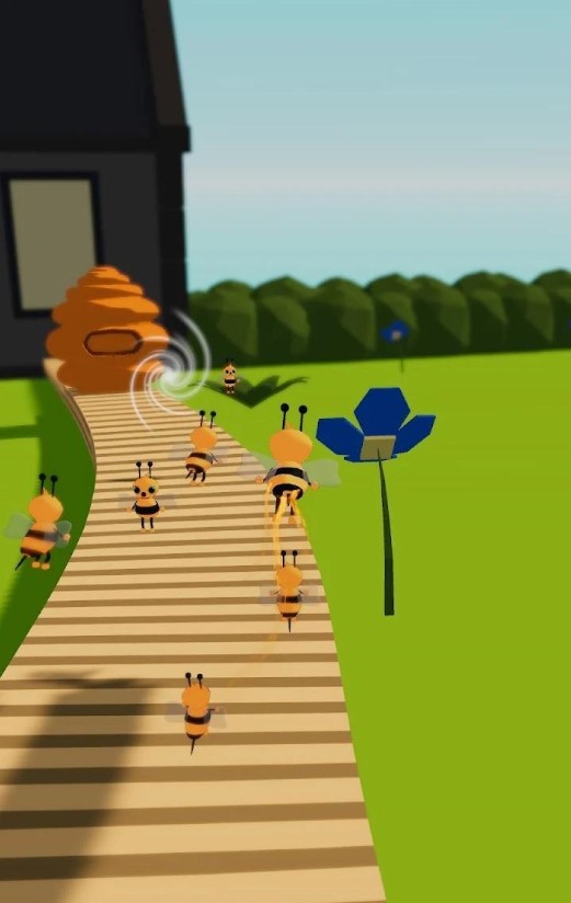 蜂巢冲刺游戏最新版（Bee Hive Rush）图3: