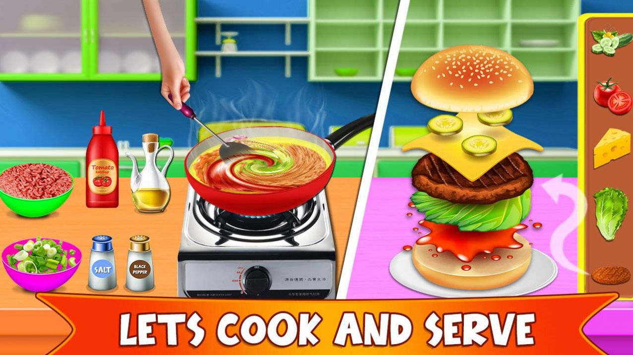 烹饪疯狂与烹饪热餐厅游戏安卓版（Cooking Madness）图3: