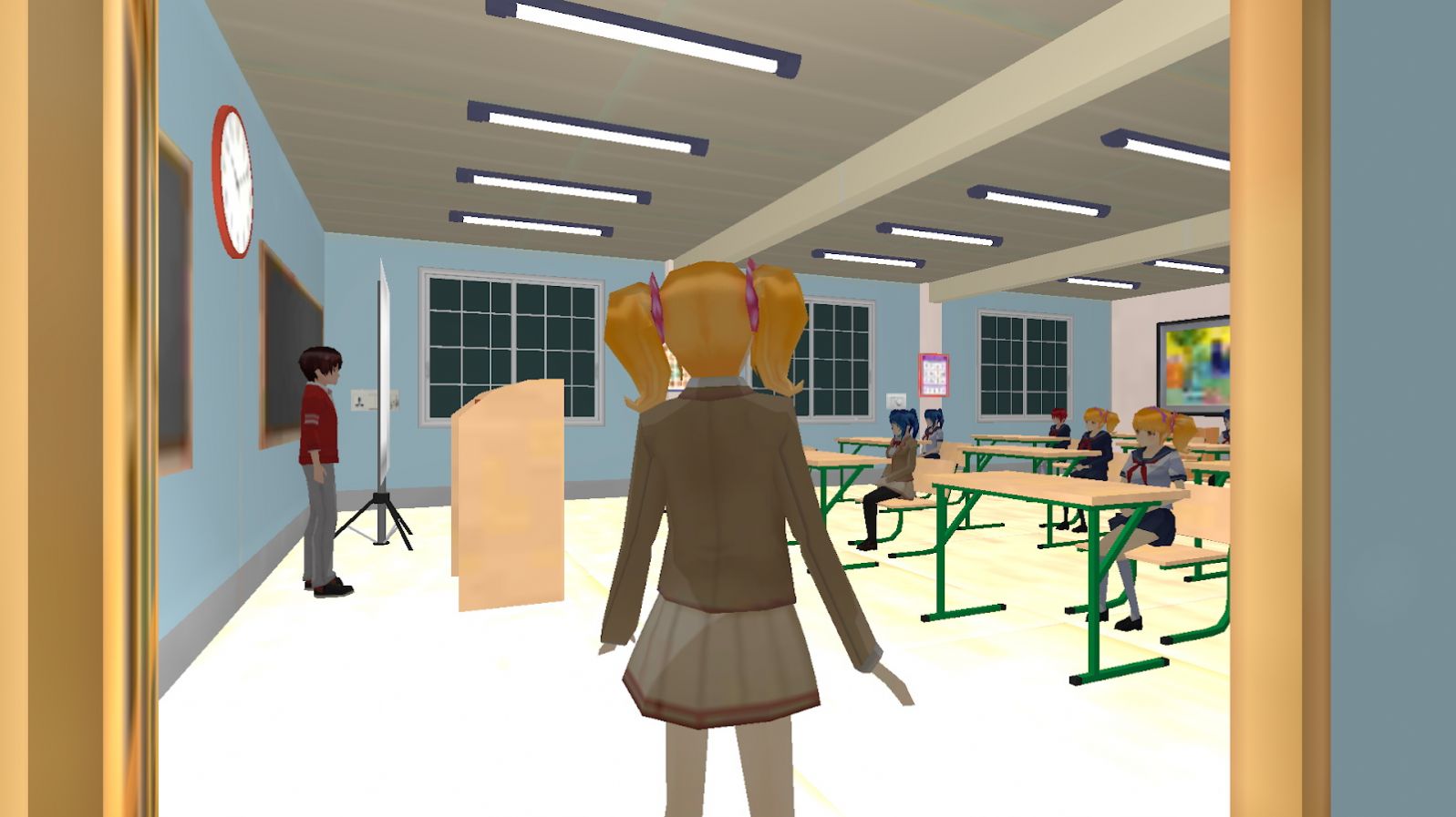 高中女生学校模拟器游戏中文手机版图2: