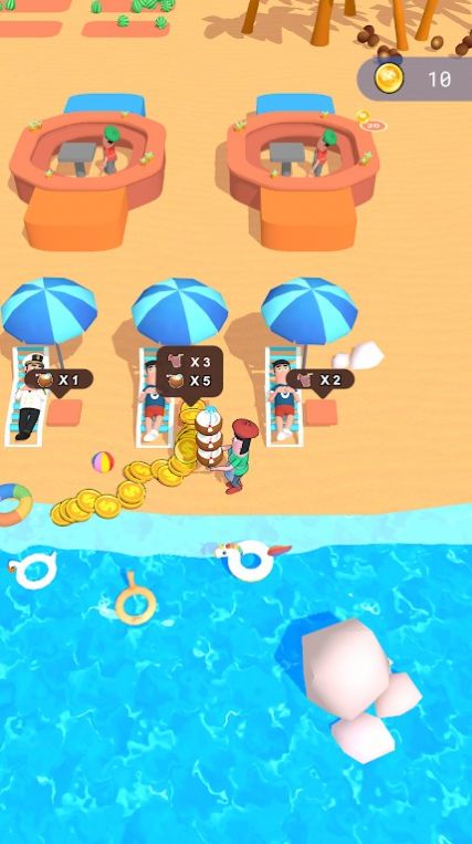 海滩经理游戏安卓版（Beach Manager）图片1
