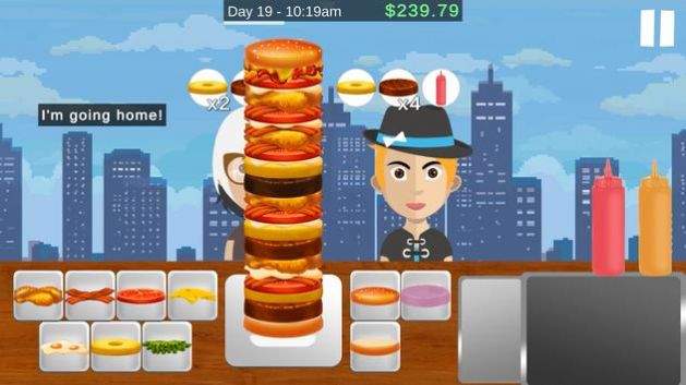 汉堡工艺大亨游戏安卓版（Burger Craft Tycoon）图片1