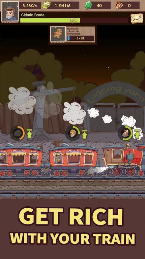 蒸汽火车大亨游戏安卓版（Steam Train Tycoon）图2: