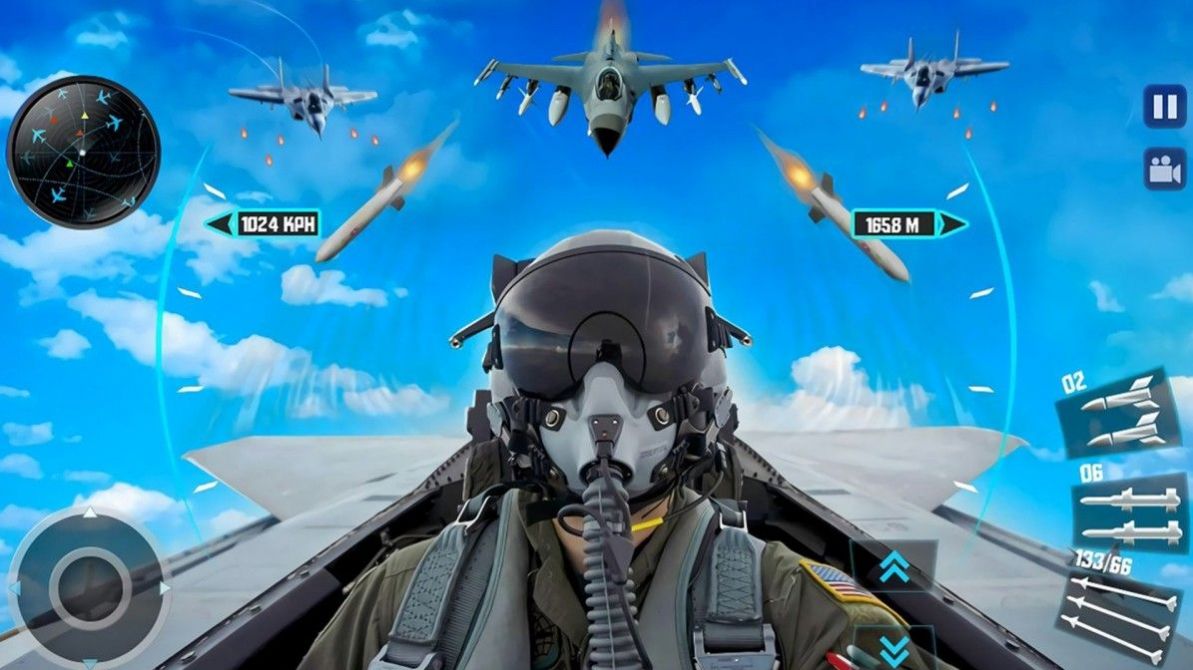 战斗机飞行模拟游戏最新版图2:
