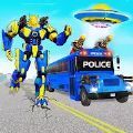 警车机器人汽车游戏安卓版 v1.0