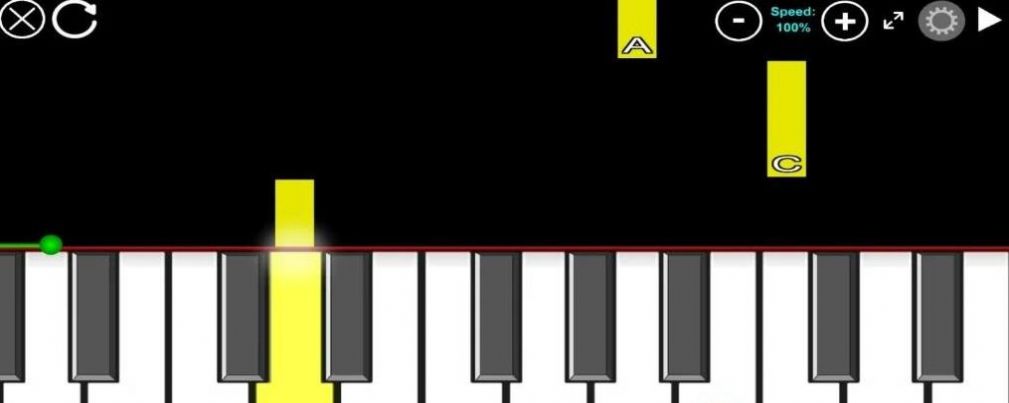 钢琴旋律教程游戏安卓版（Piano Tutorials）截图1: