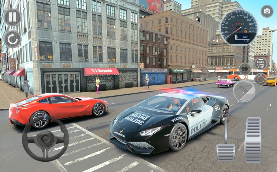 超级警车驾驶游戏安卓版（Super Police Car Driving Games）图2: