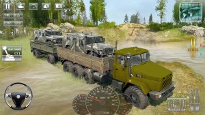俄罗斯军用卡车驾驶游戏中文版（Army Russian Truck Driving）图片1