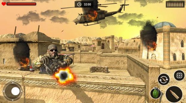 自由小队射击沙漠战场游戏官方版截图1: