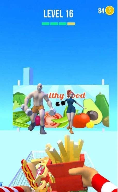 食物投掷挑战游戏官方版（Food Sniper Fun Shooter Game）图2:
