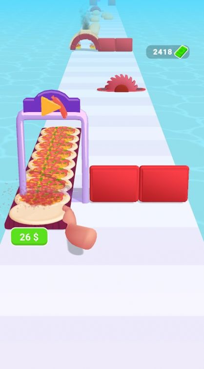 披萨酷跑3d游戏安卓版（Pizza Run 3D）图2:
