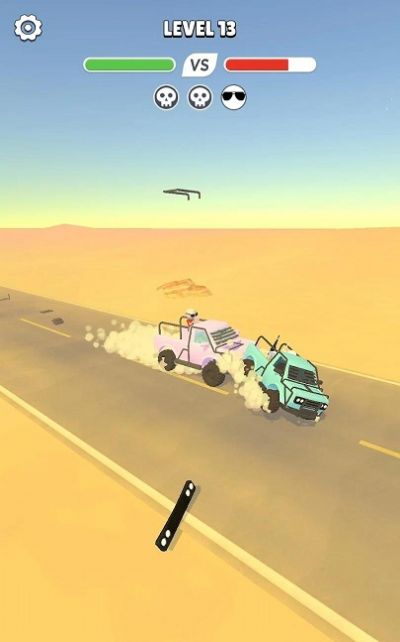 皮卡机枪手游戏安卓版（Hit Cars 3D）图片1