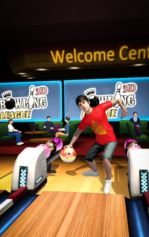 3D保龄球手腕击球游戏中文版（Bowling Pin Bowl Strike 3D）图2: