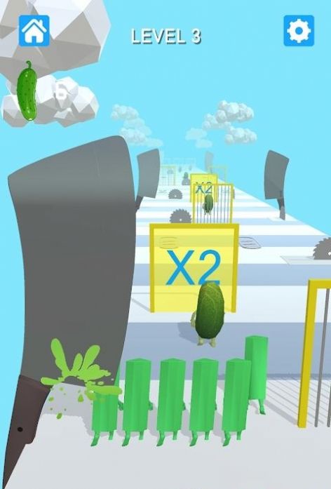 蔬菜长跑3D游戏安卓版下载（Vegetable Run 3D）图片1