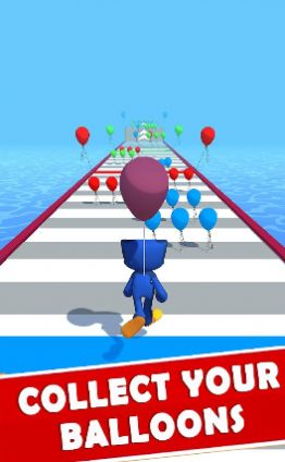 波比气球游戏安卓官方版（Poppy Balloon Run）图片1