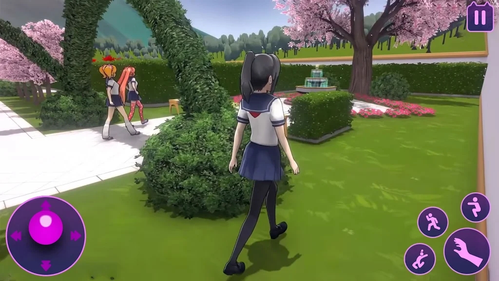樱花日本高校3D游戏官方版（Sakura Japanese High School 3D）图1: