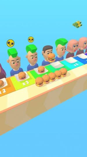 汉堡热潮3D游戏安卓版（Burger Rush 3D）图片1