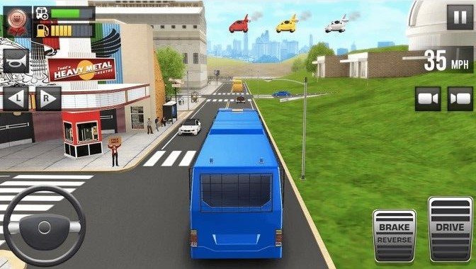 模拟大巴驾驶训练中文版游戏下载图1:
