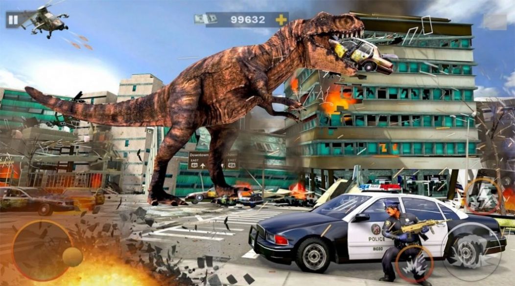 恐龙城市破坏游戏安卓版图2: