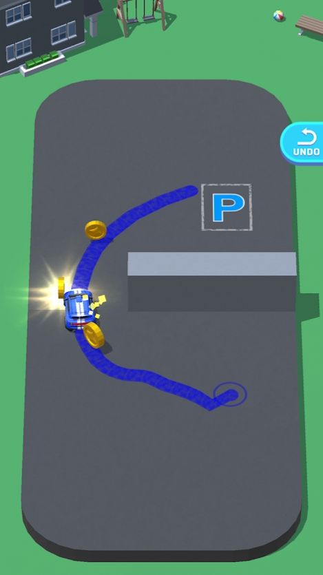 绘制停车场游戏官方版（Draw Parking 3D）截图1: