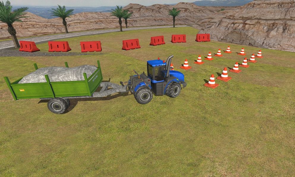 货物拖拉机手推车游戏官方安卓版（Cargo Tractor Trolley Game）图3: